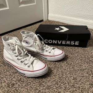 White High Top Converse